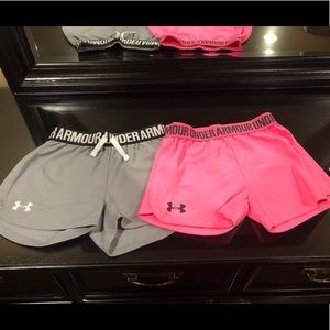 Under Armour girls shorts 2pc